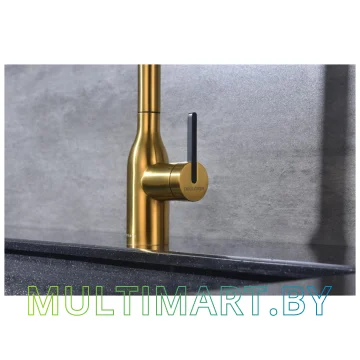 Смеситель Paulmark Universal Un213880-BG (брашированное золото) картинка 13